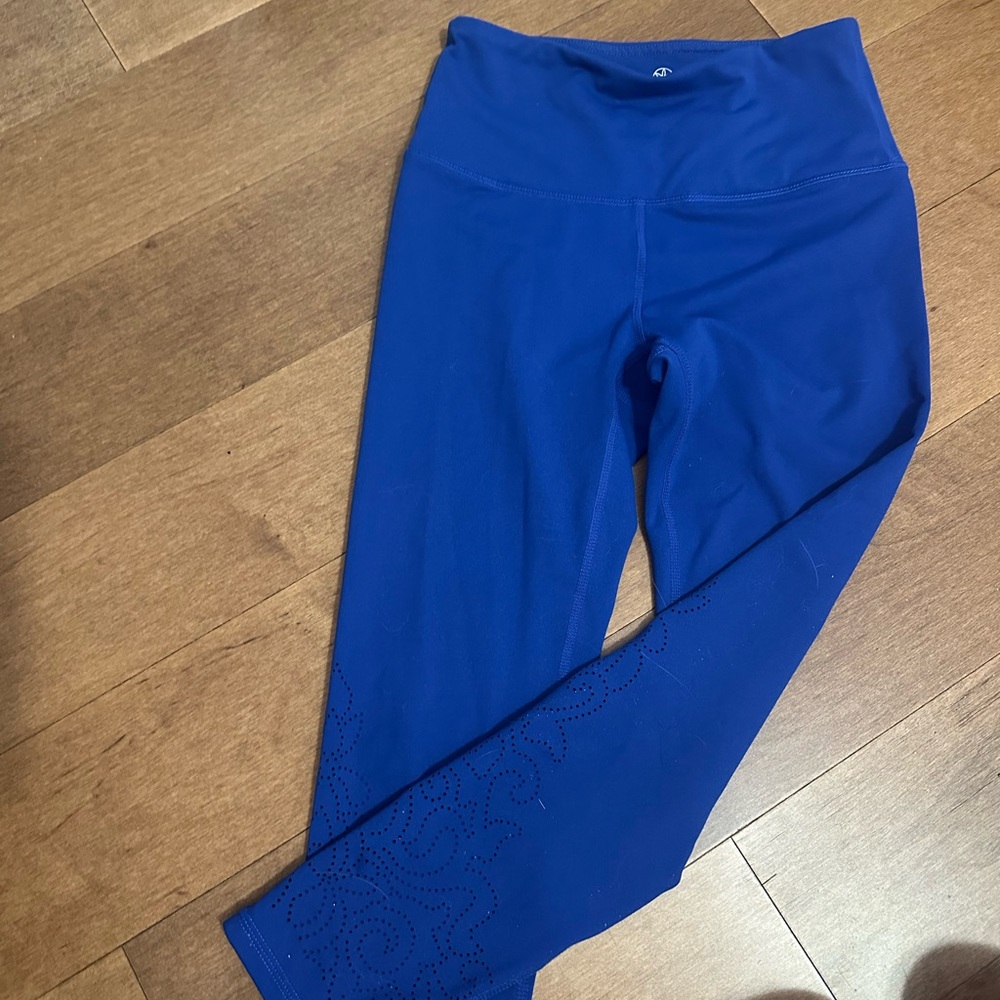 Gaiam Vibrant Blue Leggings